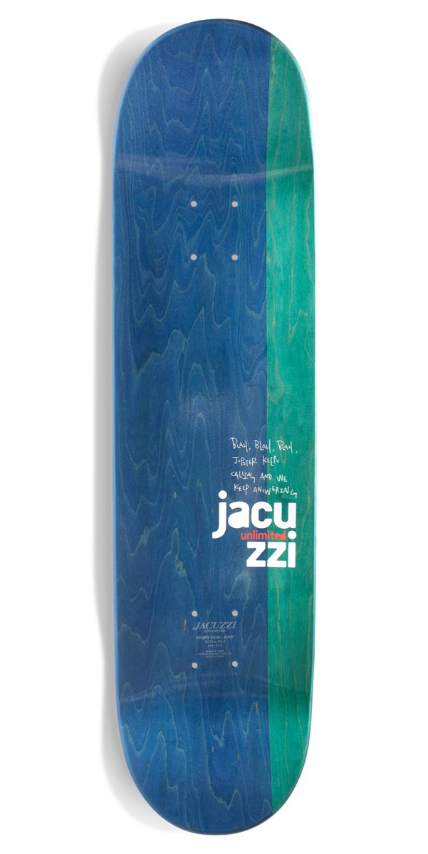 Jacuzzi Unlimited John Dilo On Hold Skateboard Complete - 8.50