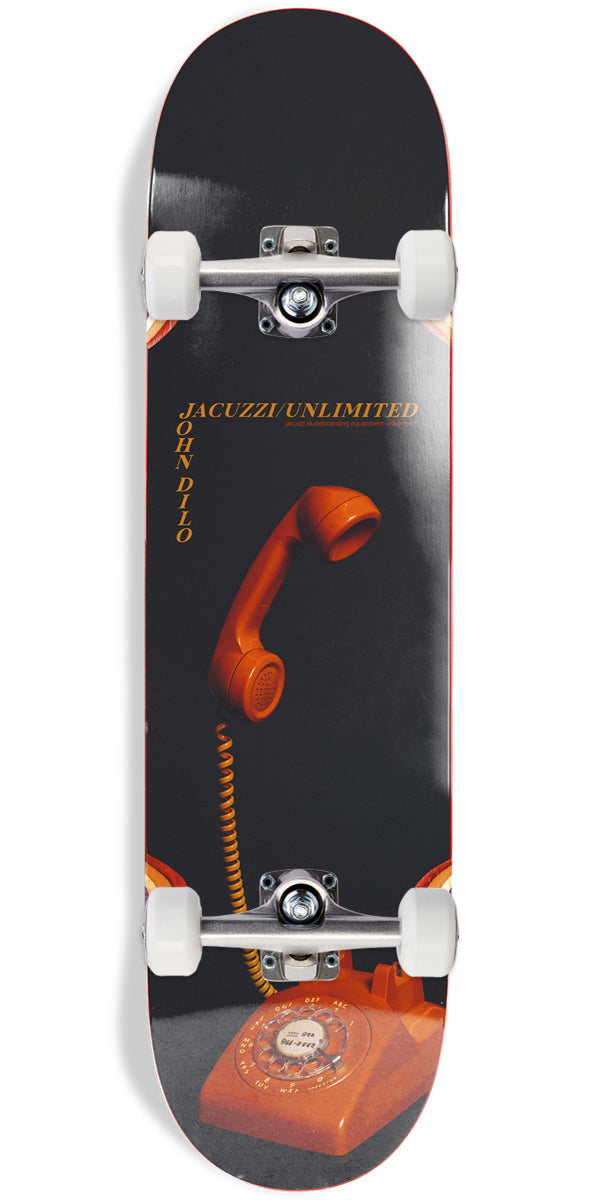Jacuzzi Unlimited John Dilo On Hold Skateboard Complete - 8.50