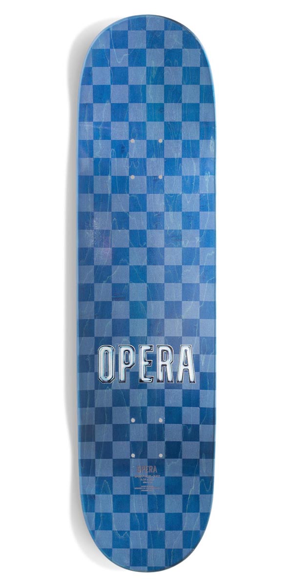 Opera Trey Wood Dimensional Skateboard Deck - 8.25