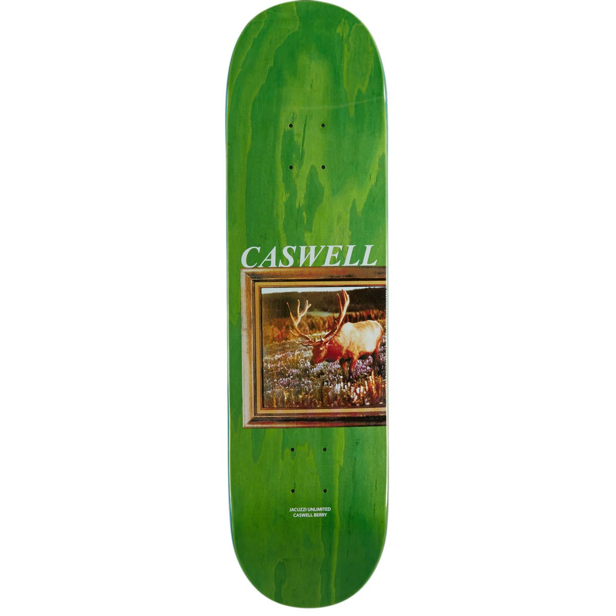 Jacuzzi Unlimited Caswell Berry Venison Skateboard Deck - 8.25"