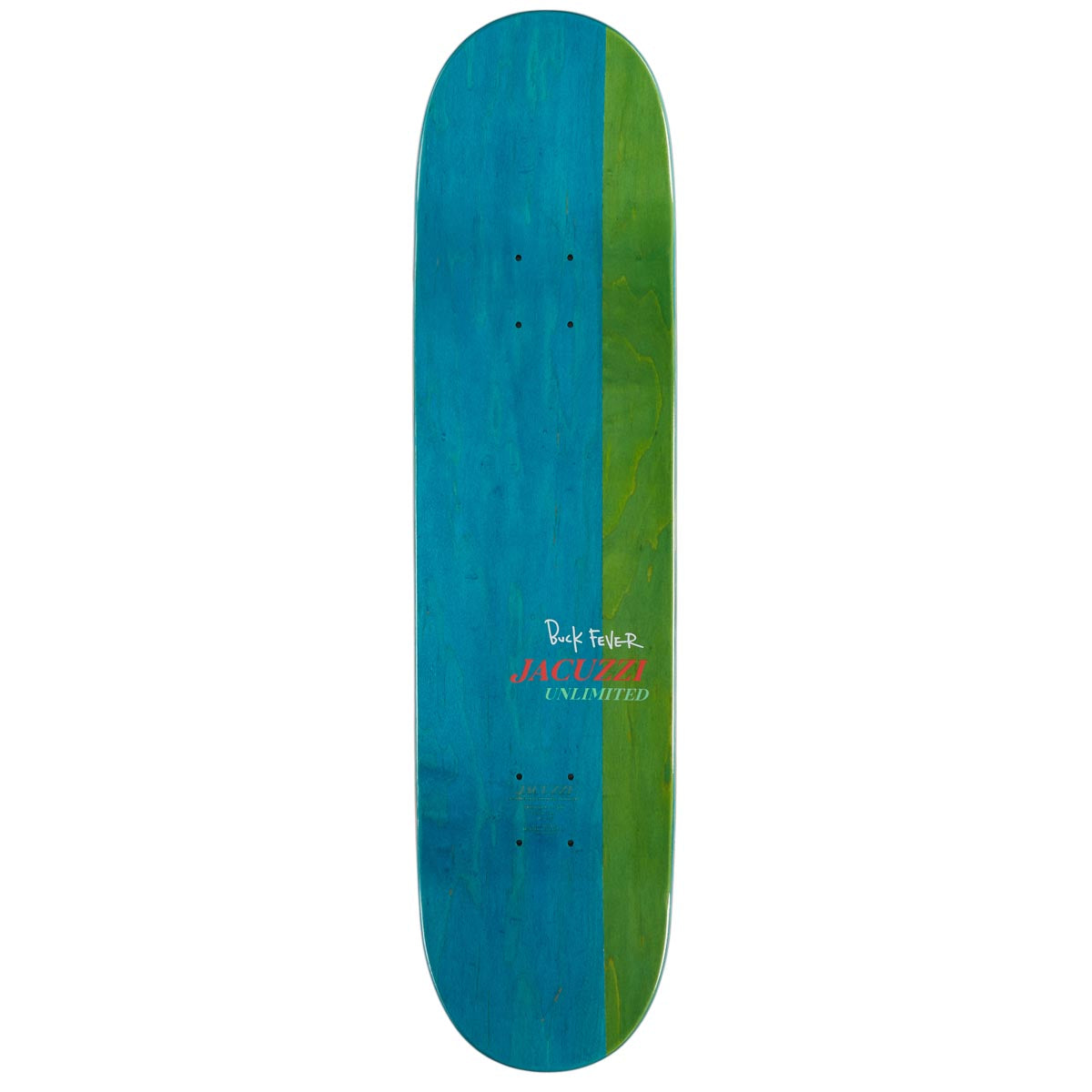 Jacuzzi Unlimited Caswell Berry Venison Skateboard Deck - 8.25"