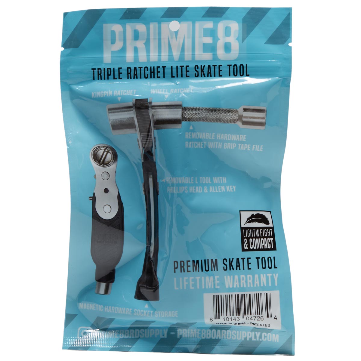 PRIME8 Triple Ratchet Lite Skate Tool - Black – CCS
