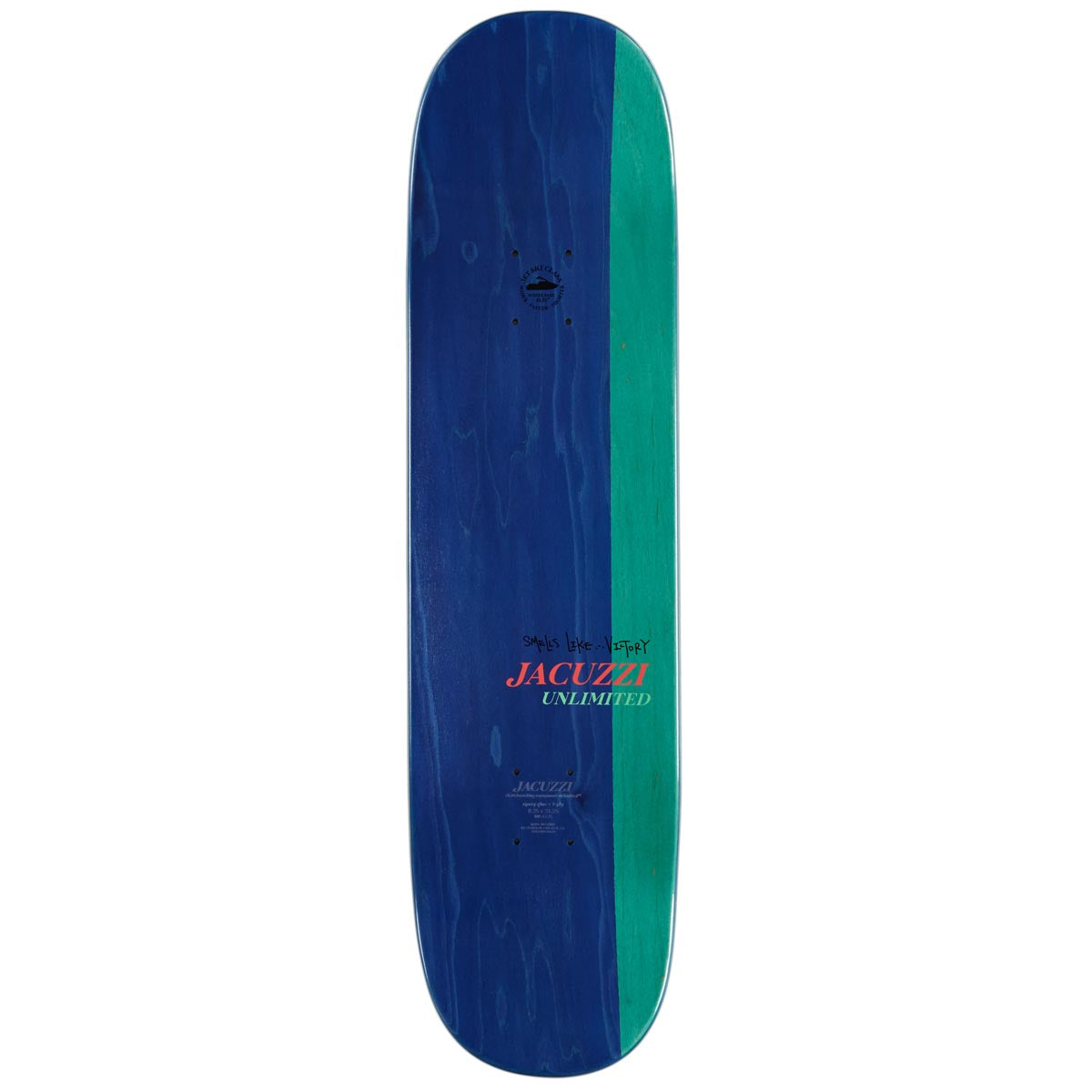 Jacuzzi Burnt Rubber Jet Ski EX7 Skateboard Deck - 8.25