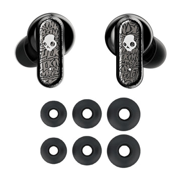 Skullcandy x Fucking Awesome Dime Evo Headphones - FA Silver