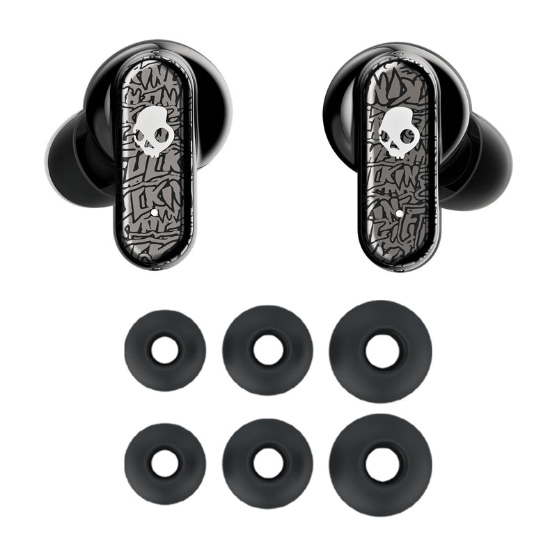 Skullcandy x Fucking Awesome Dime Evo Headphones - FA Silver