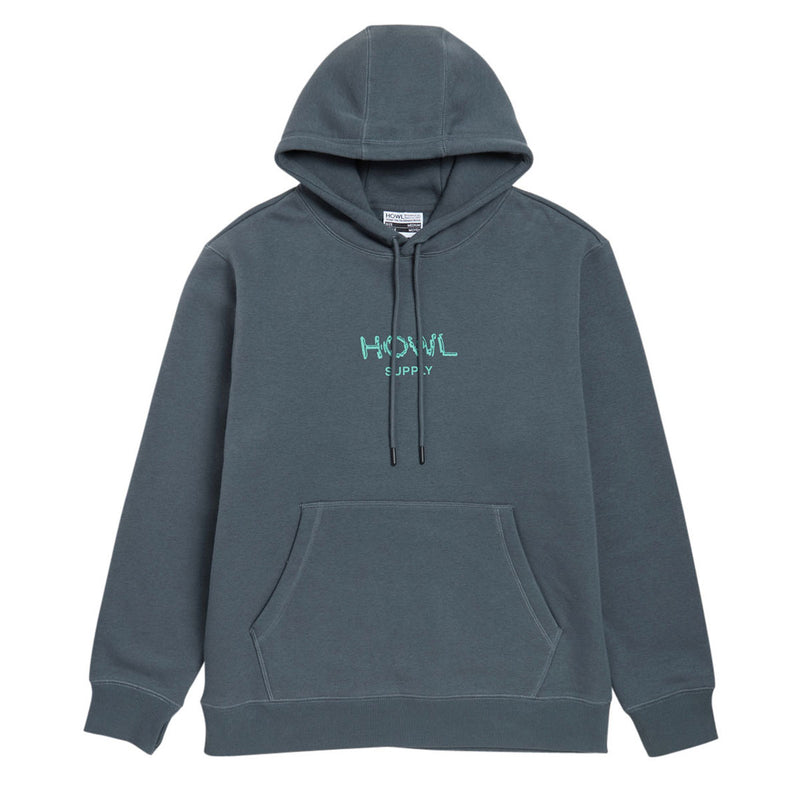 Howl DWR Logo Hoodie - Pavement