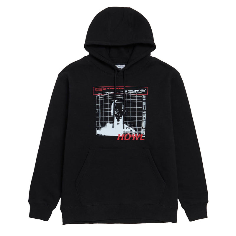 Howl DWR Graphic Hoodie - Black