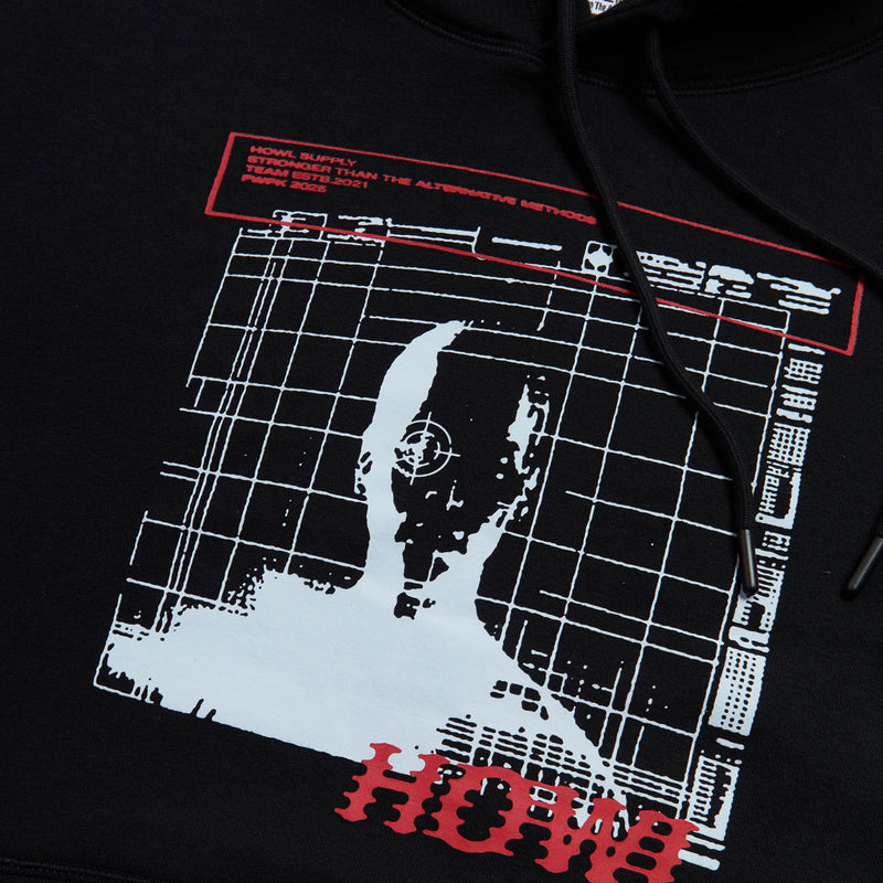 Howl DWR Graphic Hoodie - Black