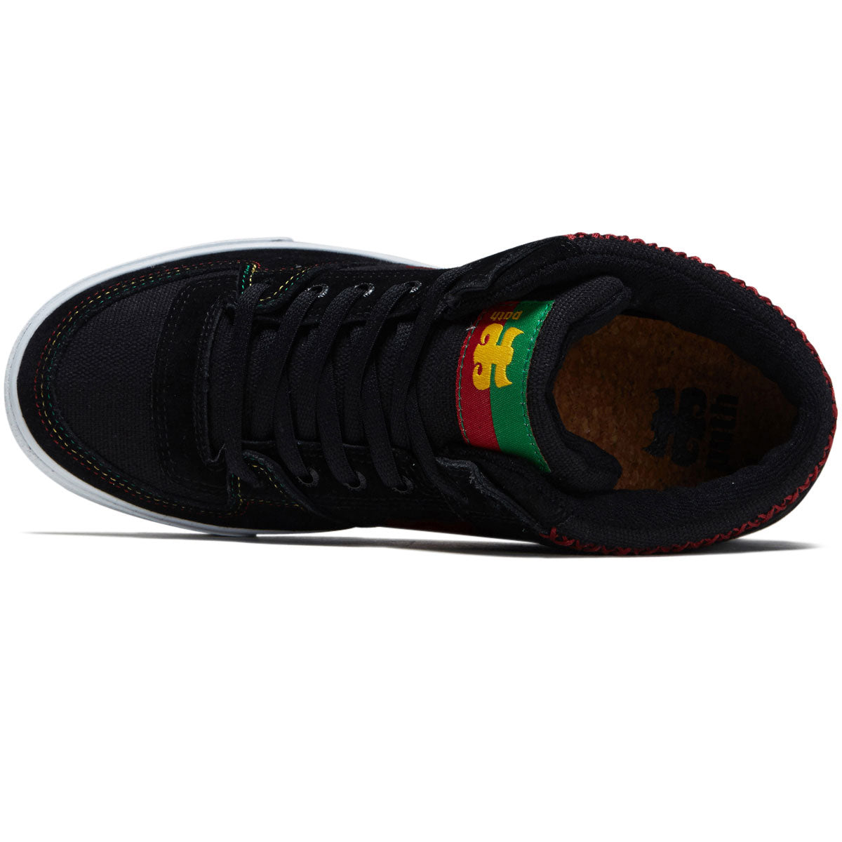 IPath Reed Mid Vulk Shoes - Black Rasta – CCS