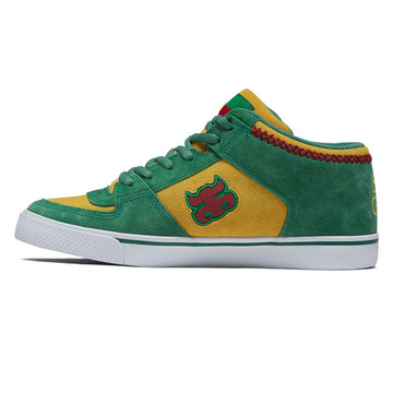 IPath Reed Mid Shoes - Green/Yellow/Rasta Suede