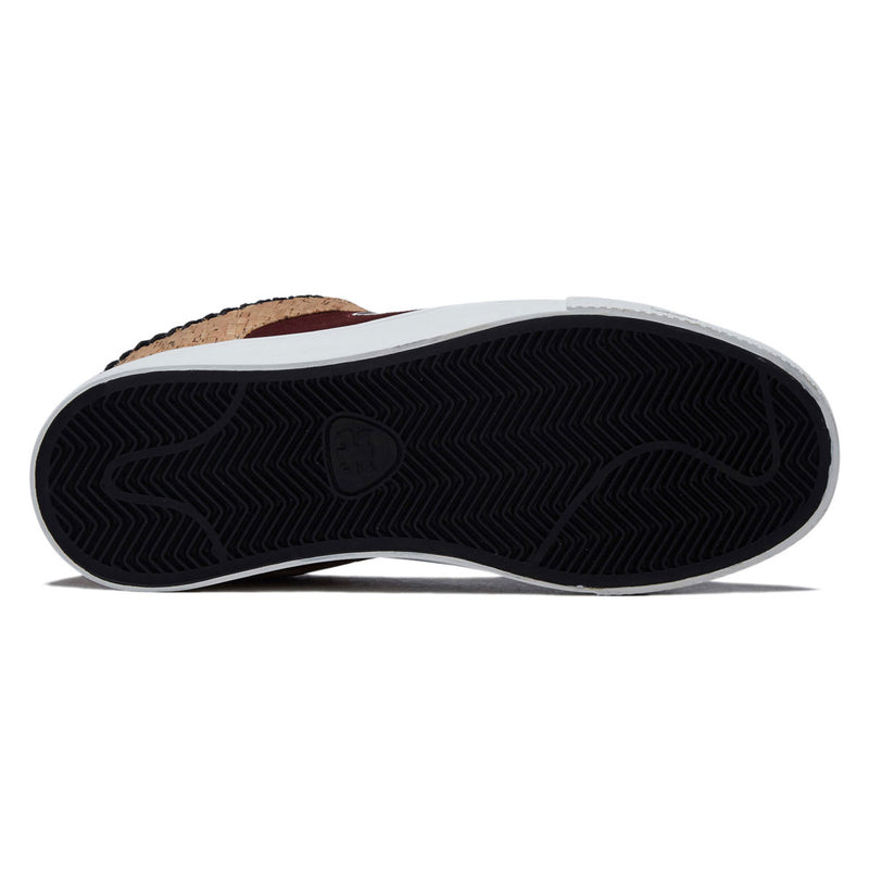 IPath Reed Low Shoes - Cork/Burgundy Suede