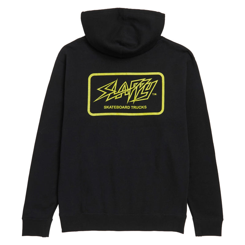 Slappy Throwback Zip Up Hoodie - Black