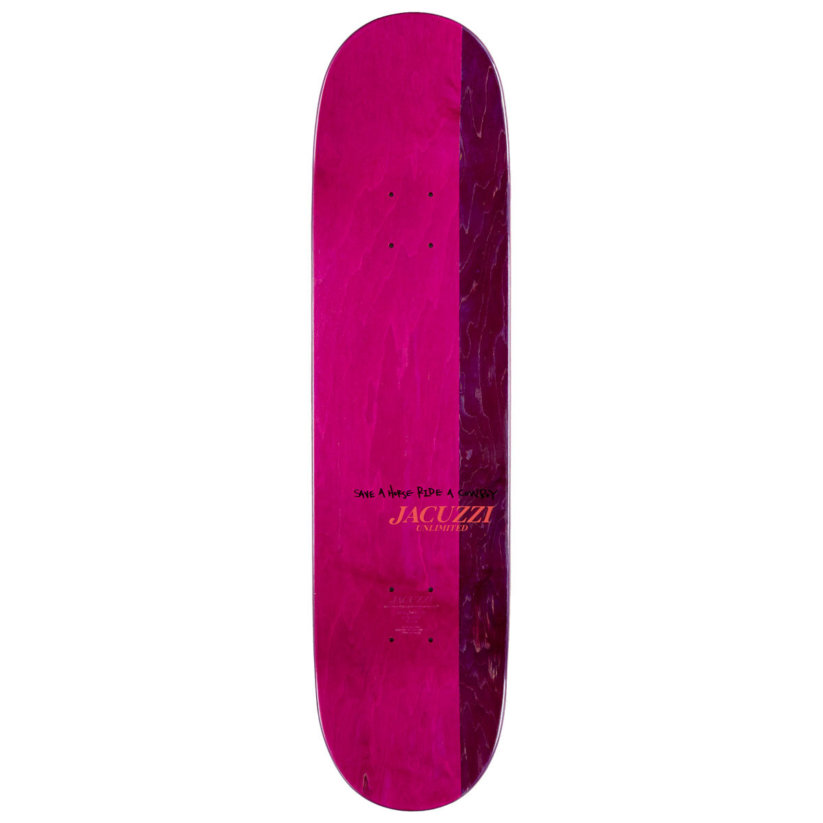 Jacuzzi Unlimited Caswell Berry Free Range EX7 Skateboard Deck - 8.25