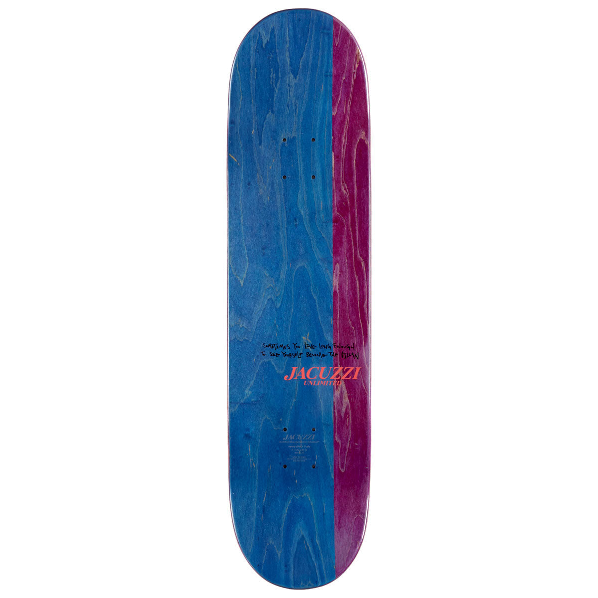 Jacuzzi Unlimited Work Horse EX7 Skateboard Complete - 8.50