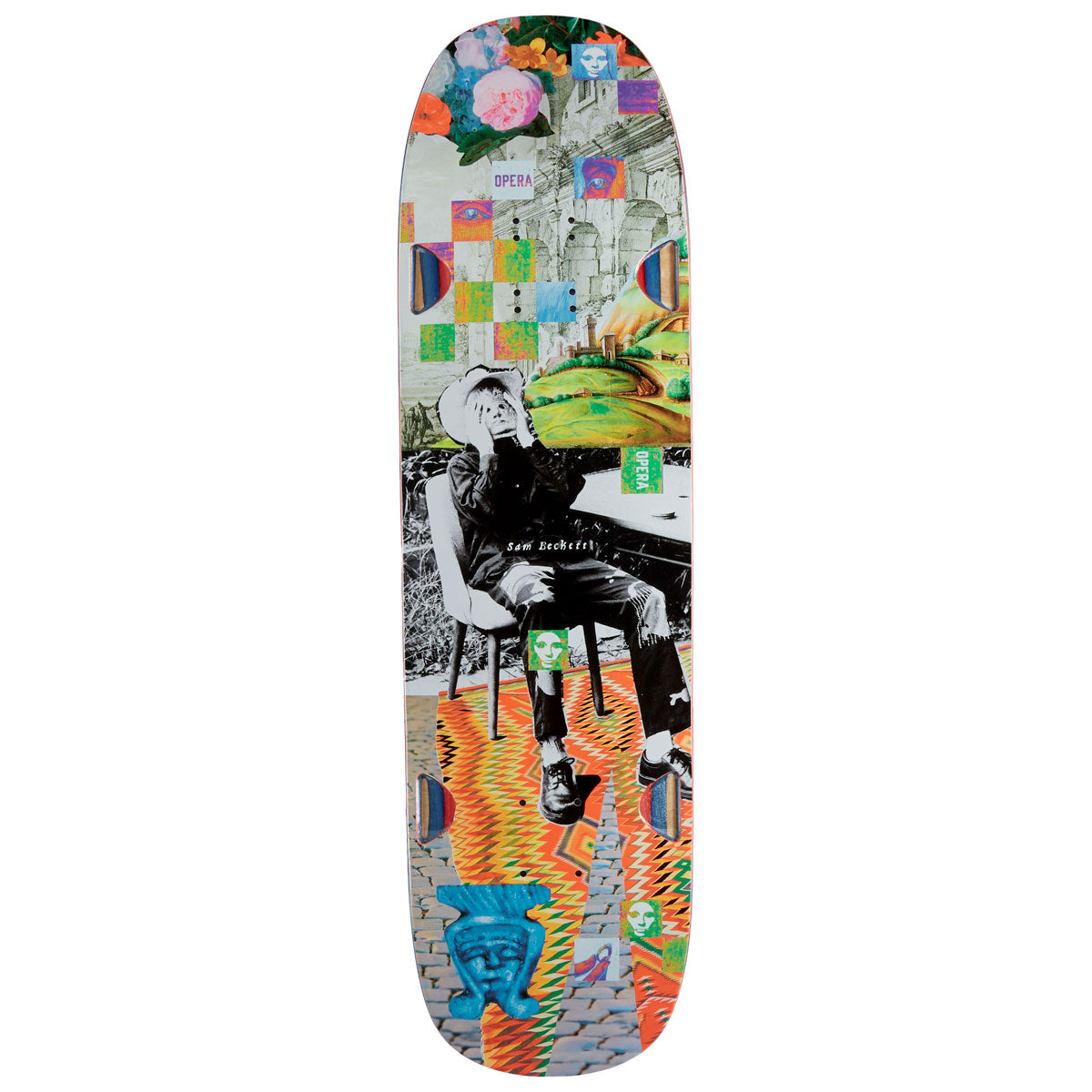Opera Sam Becket Collage EX7 Skateboard Deck - 8.75