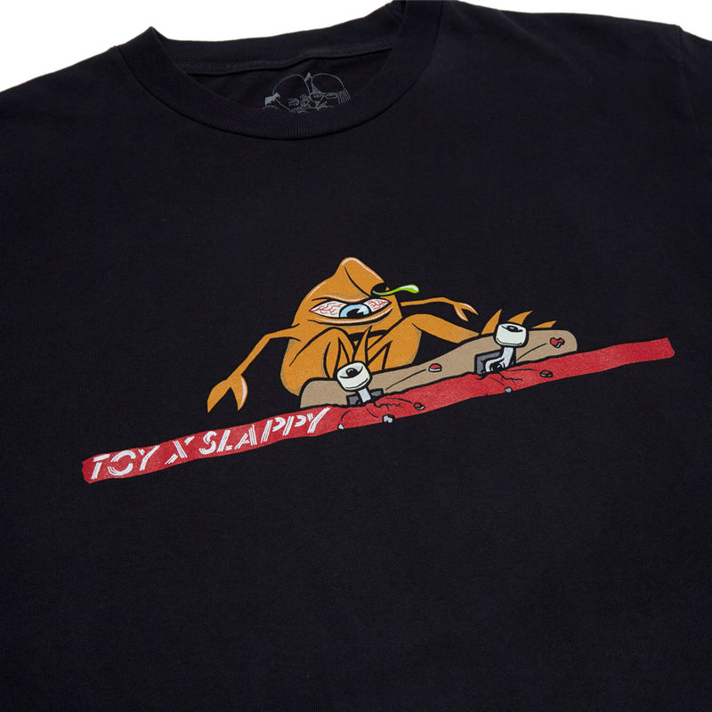 Slappy x Toy Machine T-Shirt - Black
