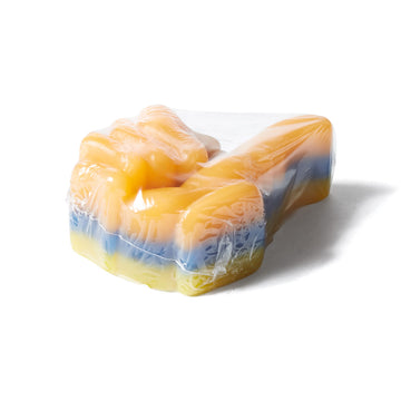 Bro Style Thumbs Up Skate Wax - Yellow/Blue/Orange