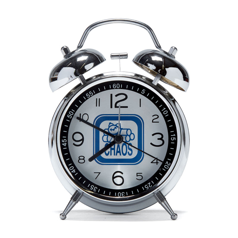411 Chaos Alarm Clock - Chrome
