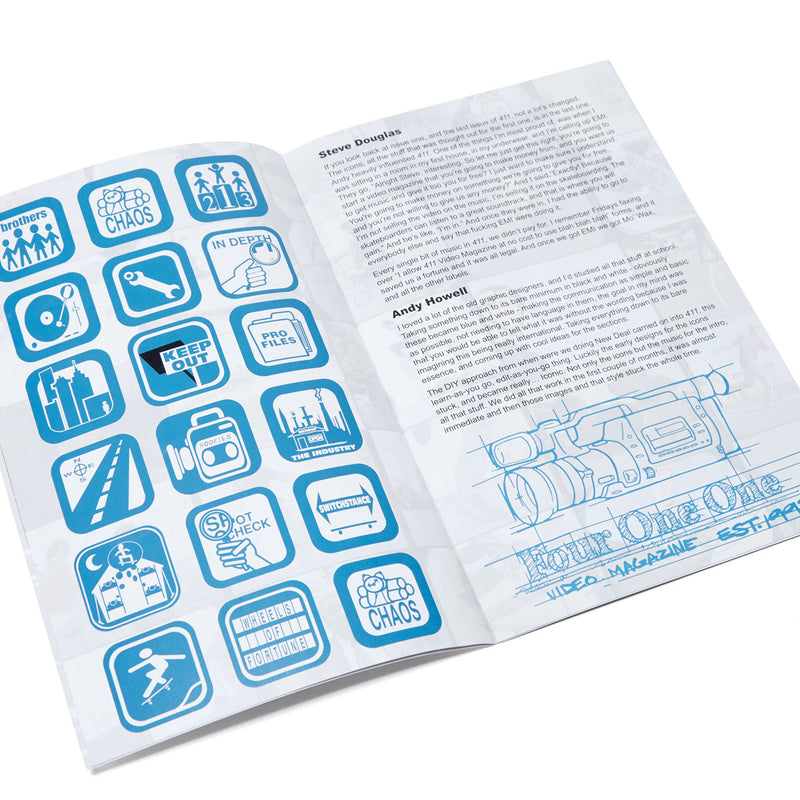 411 Our Story Zine - White