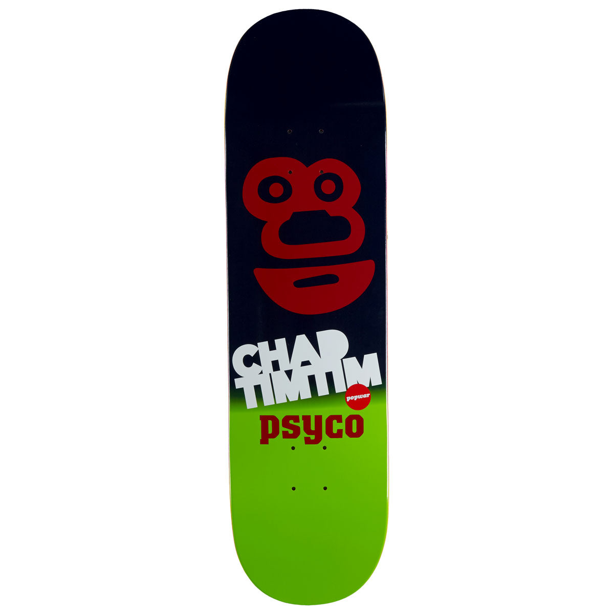 Popwar Chad Tim Tim Psyco Skateboard Deck - 8.50