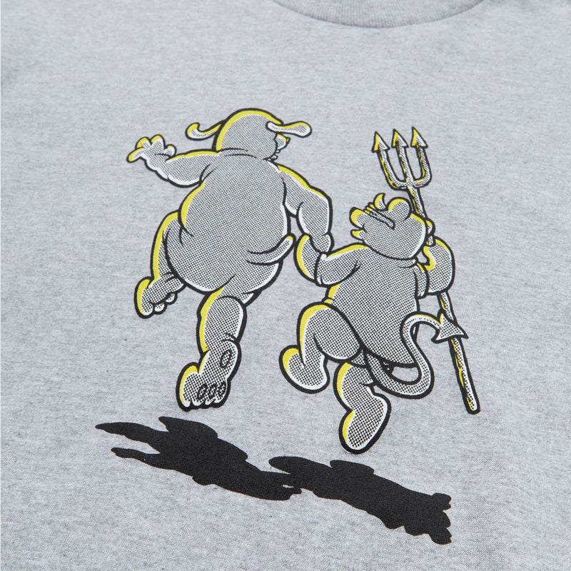 World Industries Friends Long Sleeve T-Shirt - Sport Grey