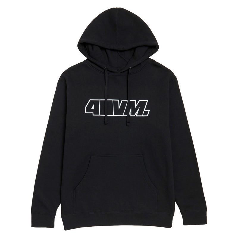 411VM Outline Hoodie - Black