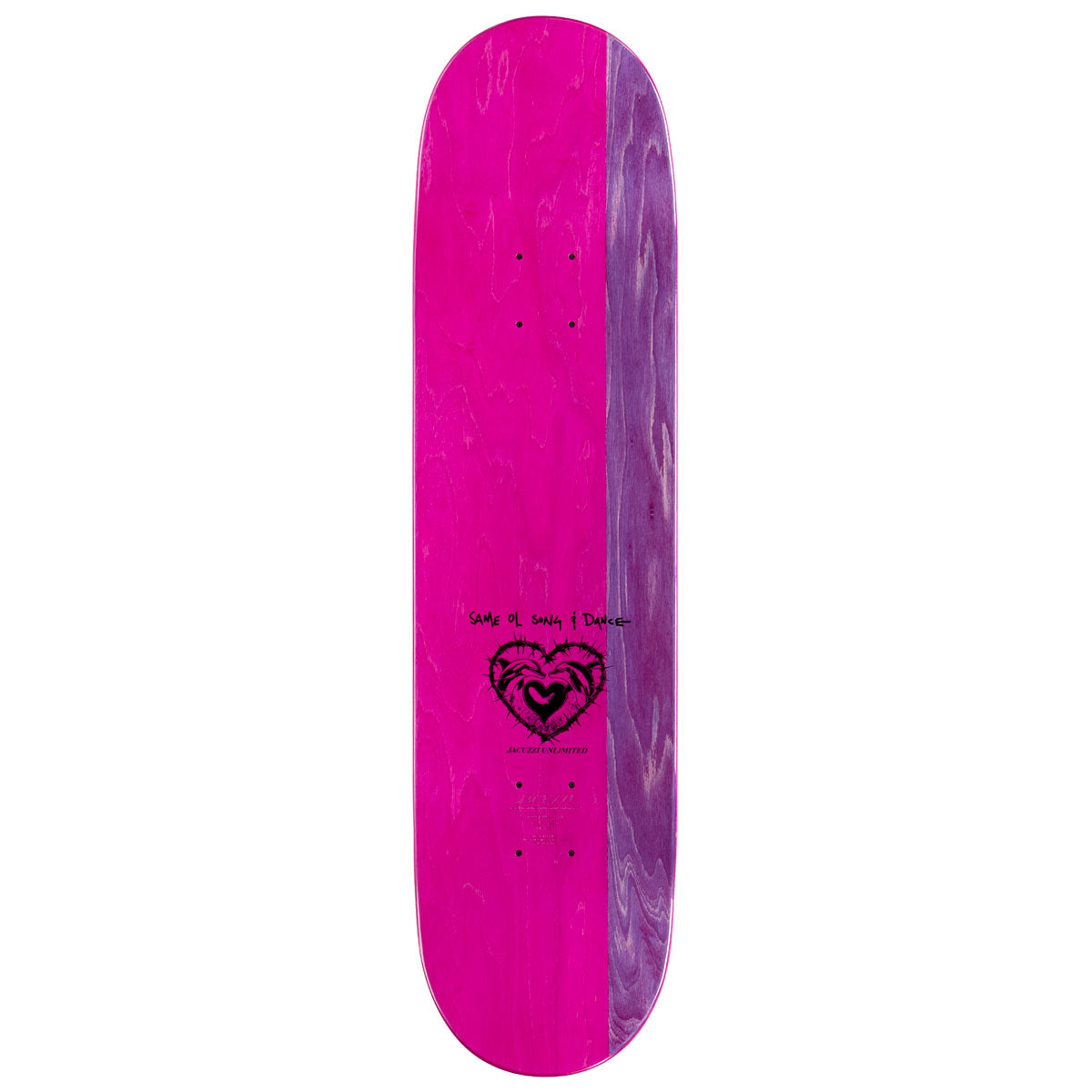 Jacuzzi Unlimited Louie Barletta I Love You EX7 Skateboard Deck - 8.25