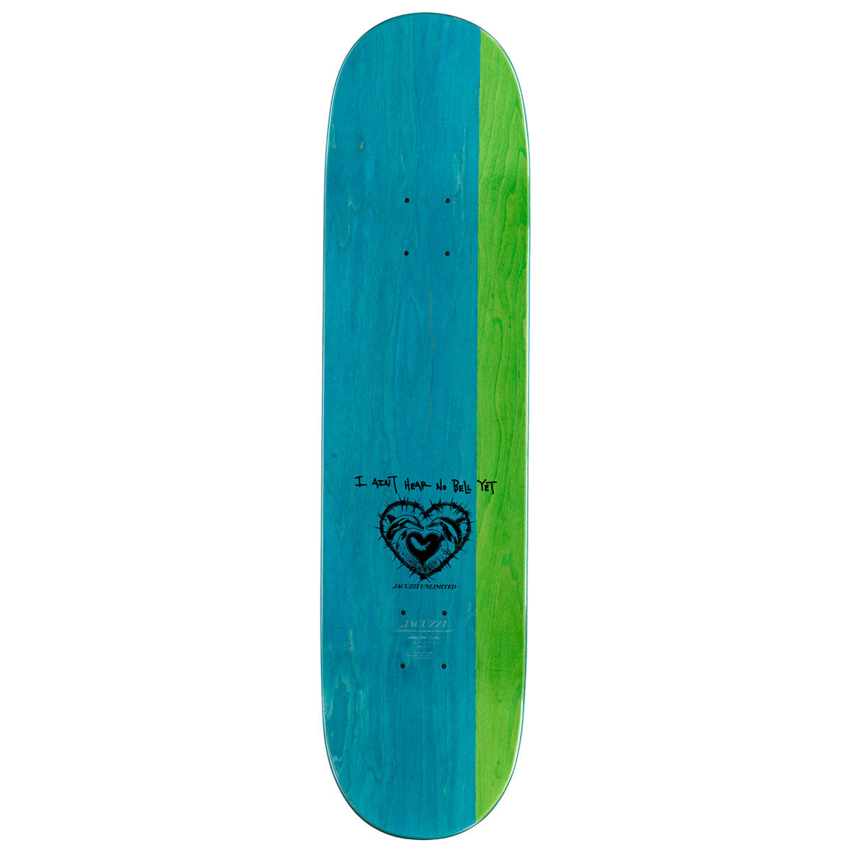 Jacuzzi Unlimited Caswell Berry KO EX7 Skateboard Deck - 8.25
