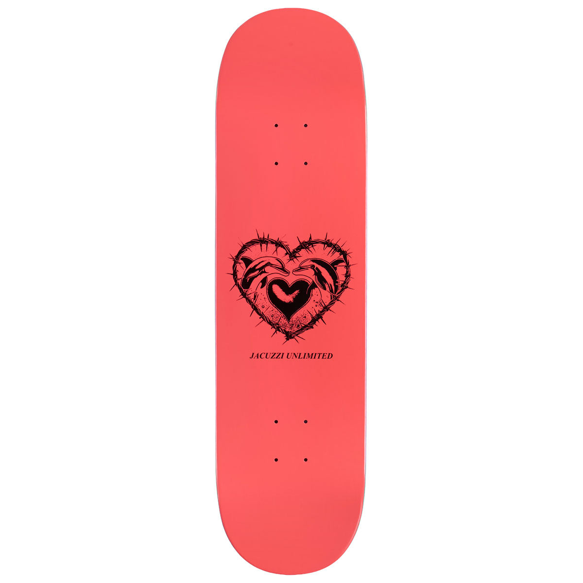 Jacuzzi Unlimited Dolphin logo EX7 Skateboard Deck - 8.50