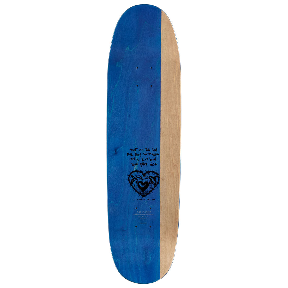 Jacuzzi Unlimited 500 Years EX7 Skateboard Complete - 8.75