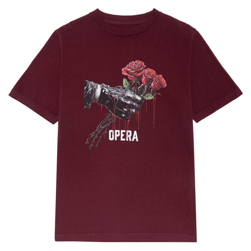 Opera Grip T-Shirt - Burgundy