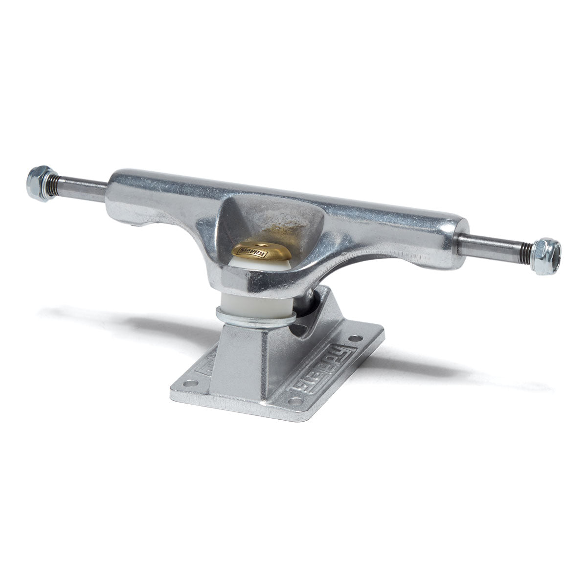 Slappy ST1 Inverted Hollow Lights Ultra Low Kingpin Skateboard Trucks - Polished - 8.00
