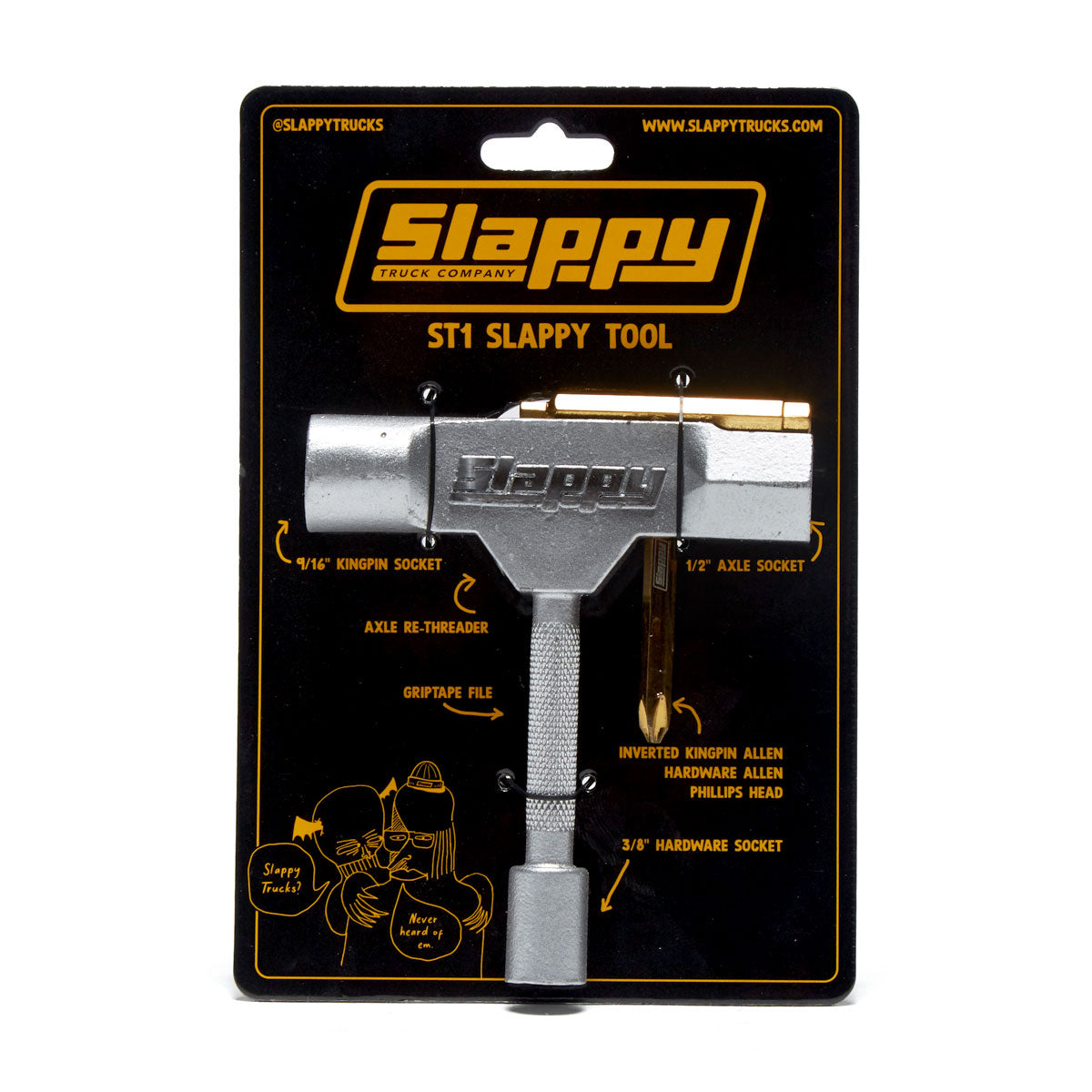 Slappy ST1 Tool with Rethreader - Silver image 1