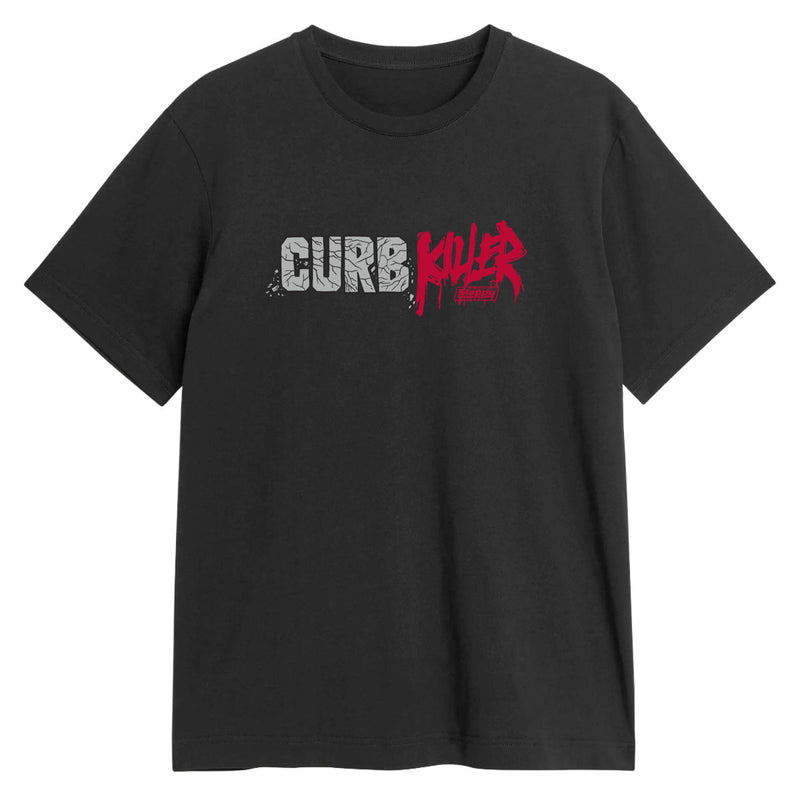 Slappy Curb Killer Wordmark T-Shirt - Black