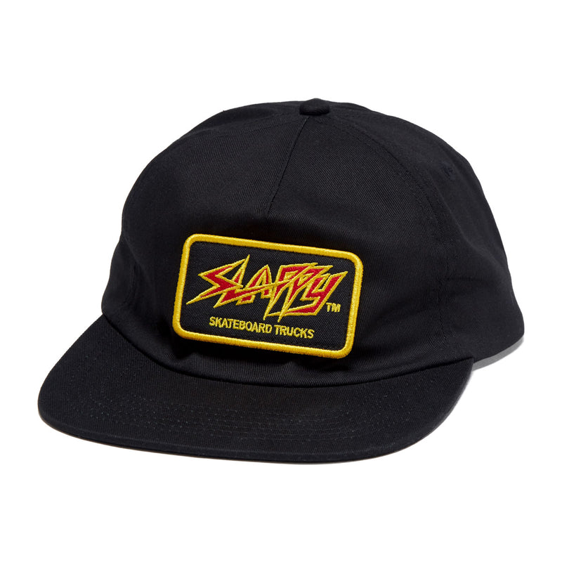 Slappy Throwback Patch 5 Panel Ultra Low Hat - Black