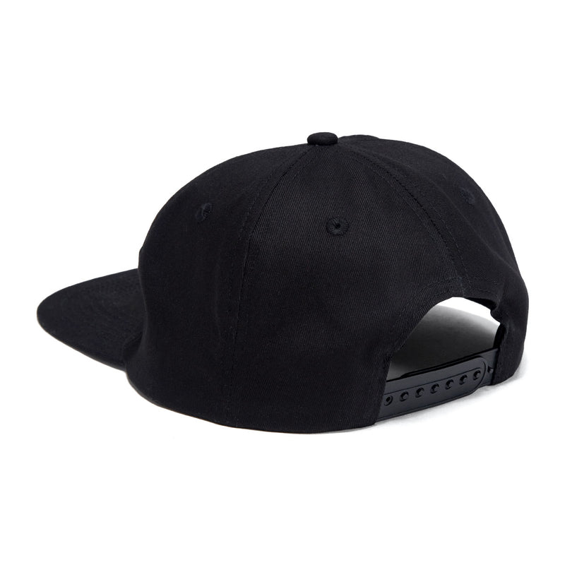 Slappy Throwback Patch 5 Panel Ultra Low Hat - Black