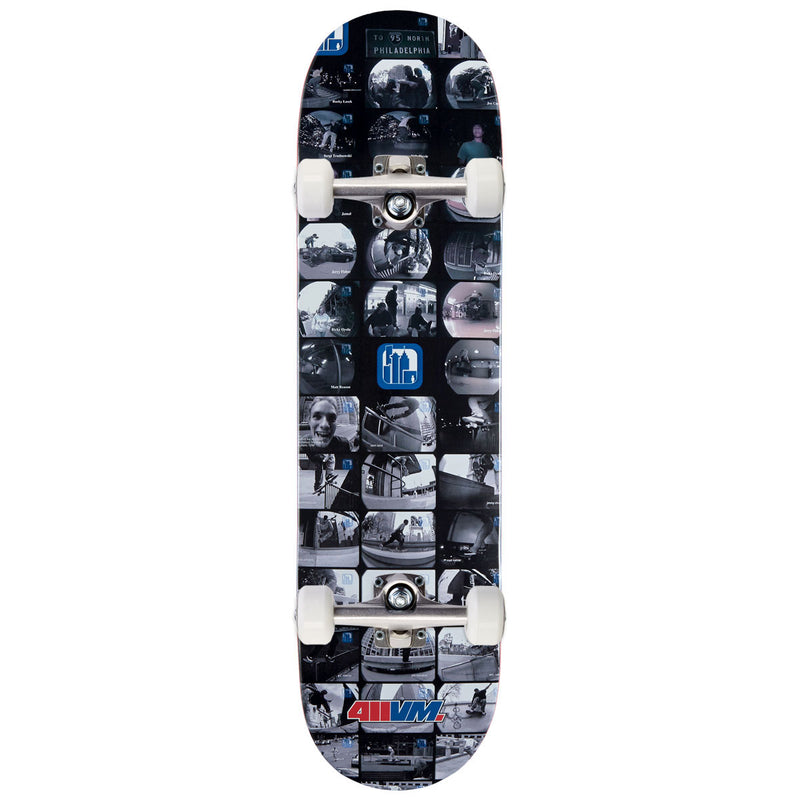 411 VM Metrospective Frame Grab Skateboard Complete - 8.25