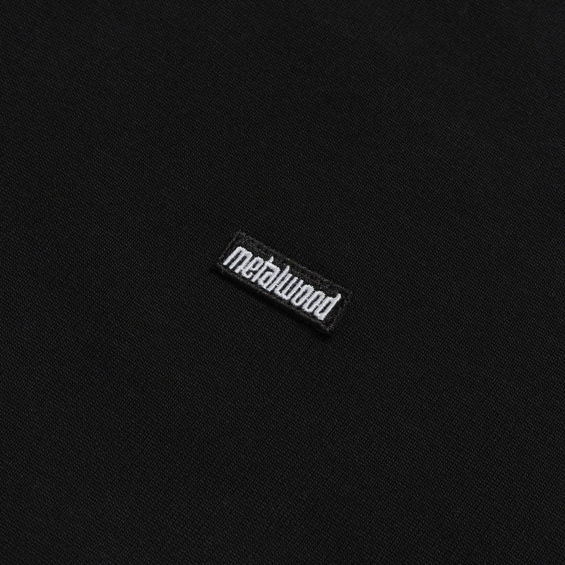 Metalwood Heavyweight Mini Metal Logo T-Shirt - Black II