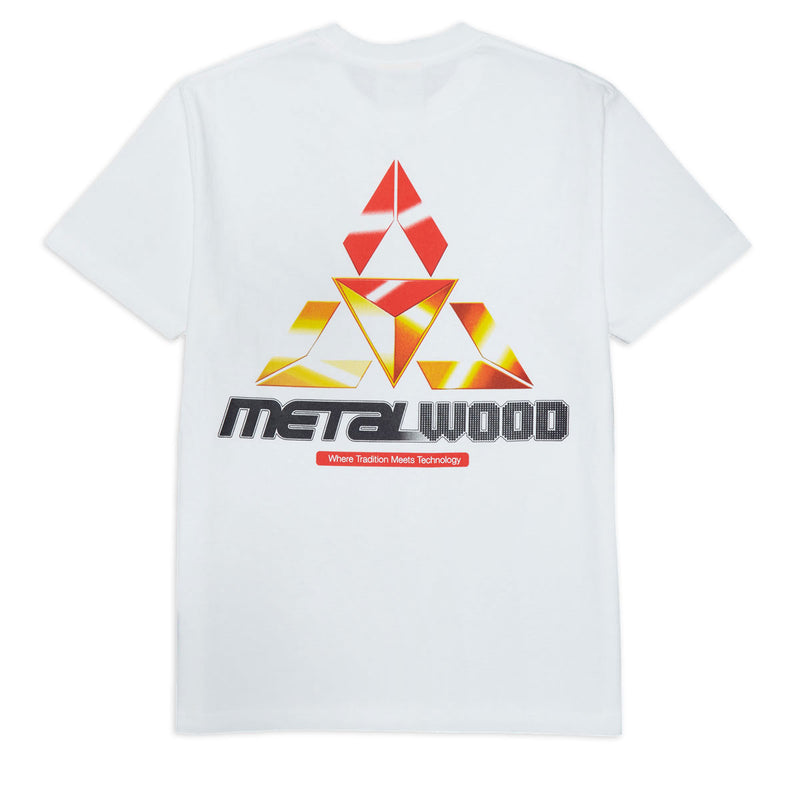 Metalwood Tri-Metal T-Shirt - White