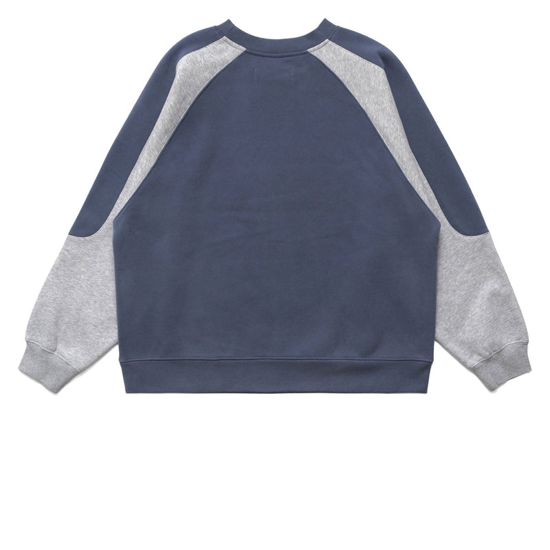 Metalwood Alien Sweatshirt - Lake/Heather Grey
