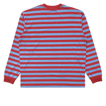 Metalwood Bulge Logo Long Sleeve T-Shirt - Red/Purple