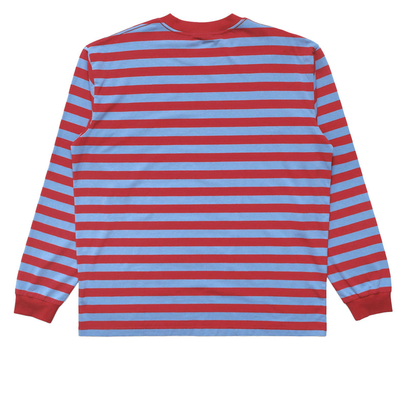 Metalwood Bulge Logo Long Sleeve T-Shirt - Red/Purple