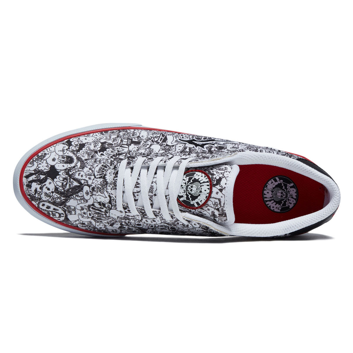 Lakai Manchester Shoes - White Canvas Print image 3