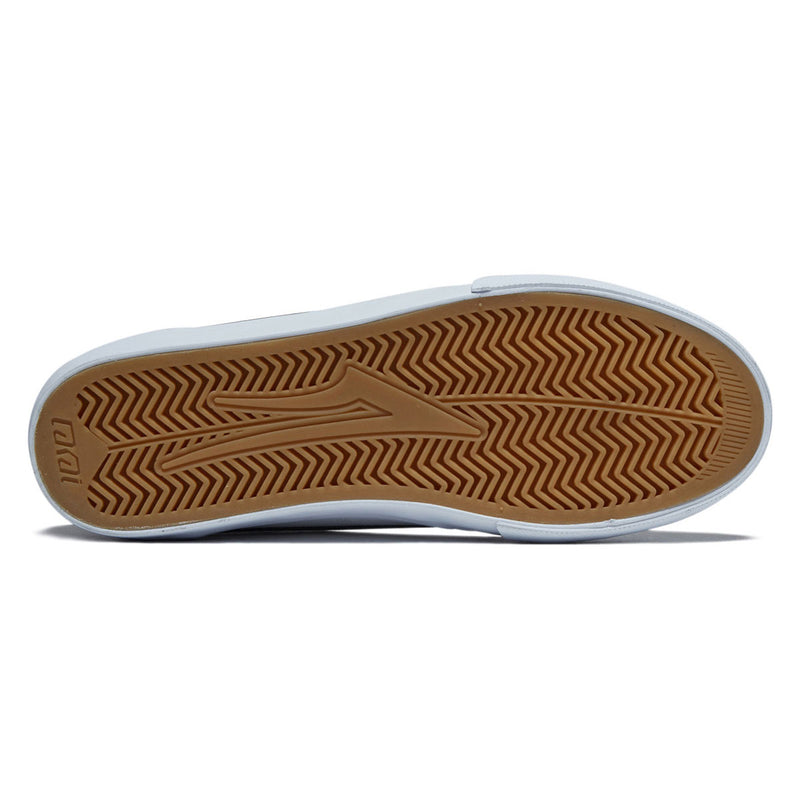 Lakai Griffin Shoes - White/Pine Leather