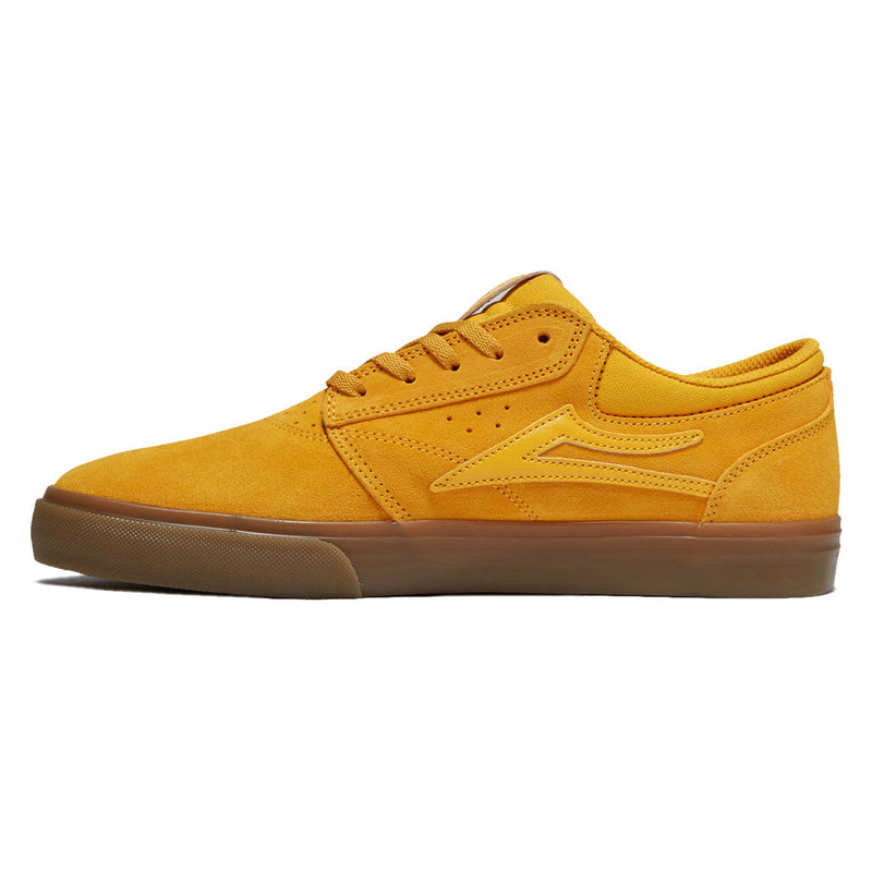 Lakai Griffin Shoes - Yellow/Gum Suede