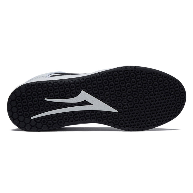 Lakai Telford Low Shoes - White/Black Leather