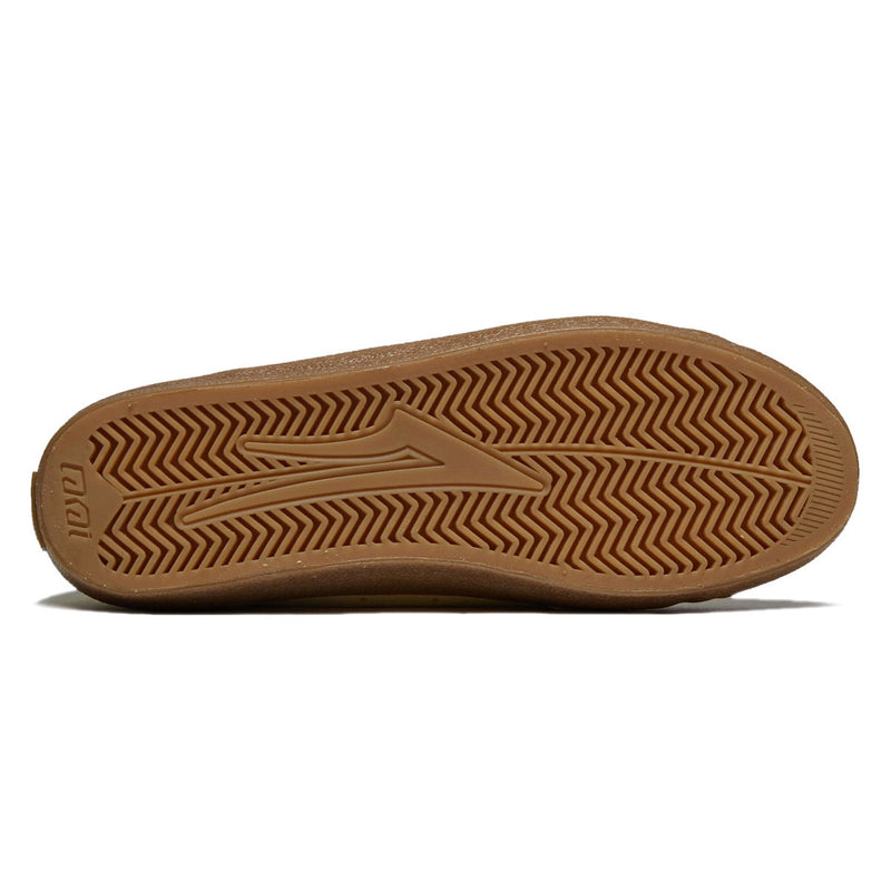 Lakai Newport Shoes - Light Yellow Suede