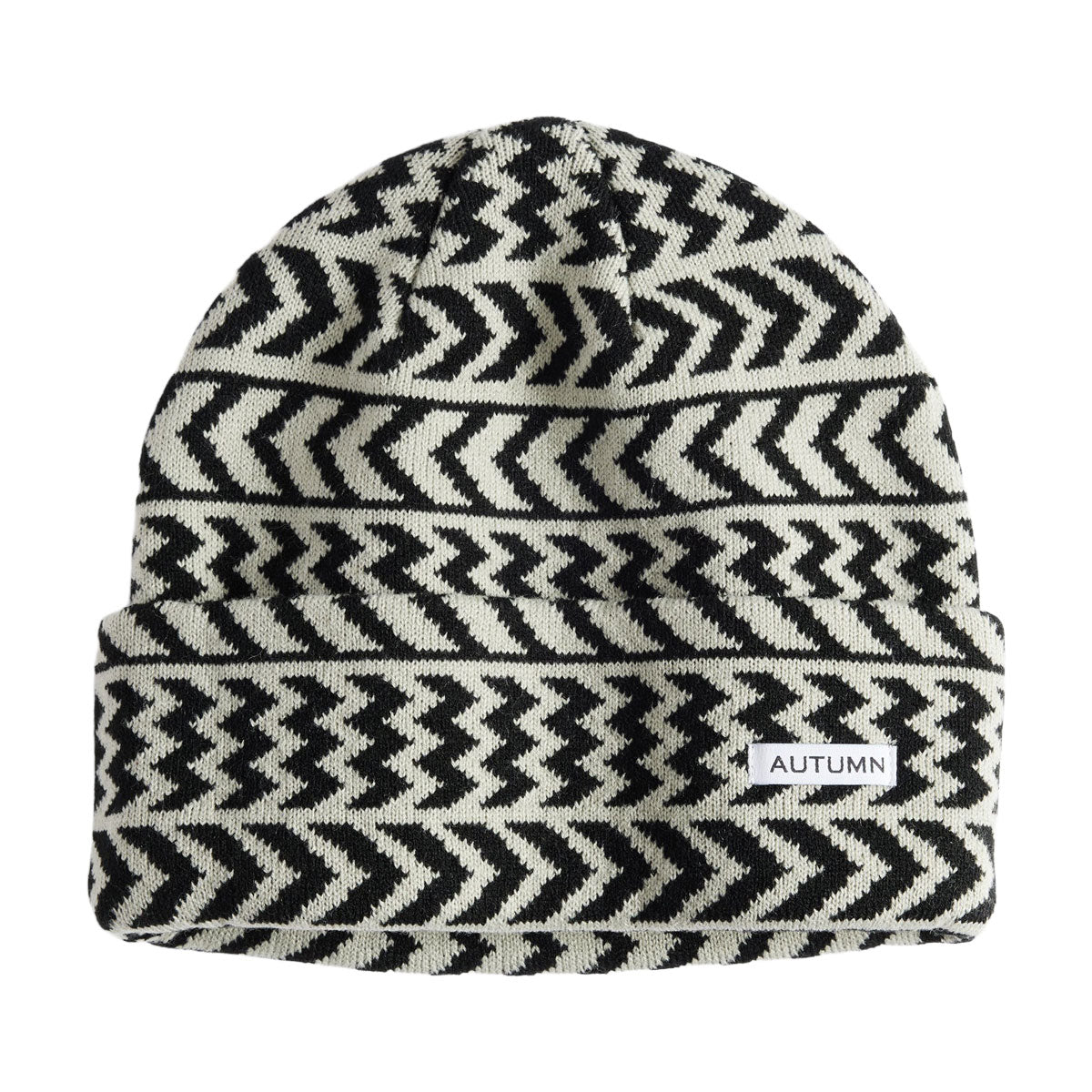 Autumn Chevron Beanie - Iceburg image 1