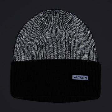Autumn Reflect Beanie - Black