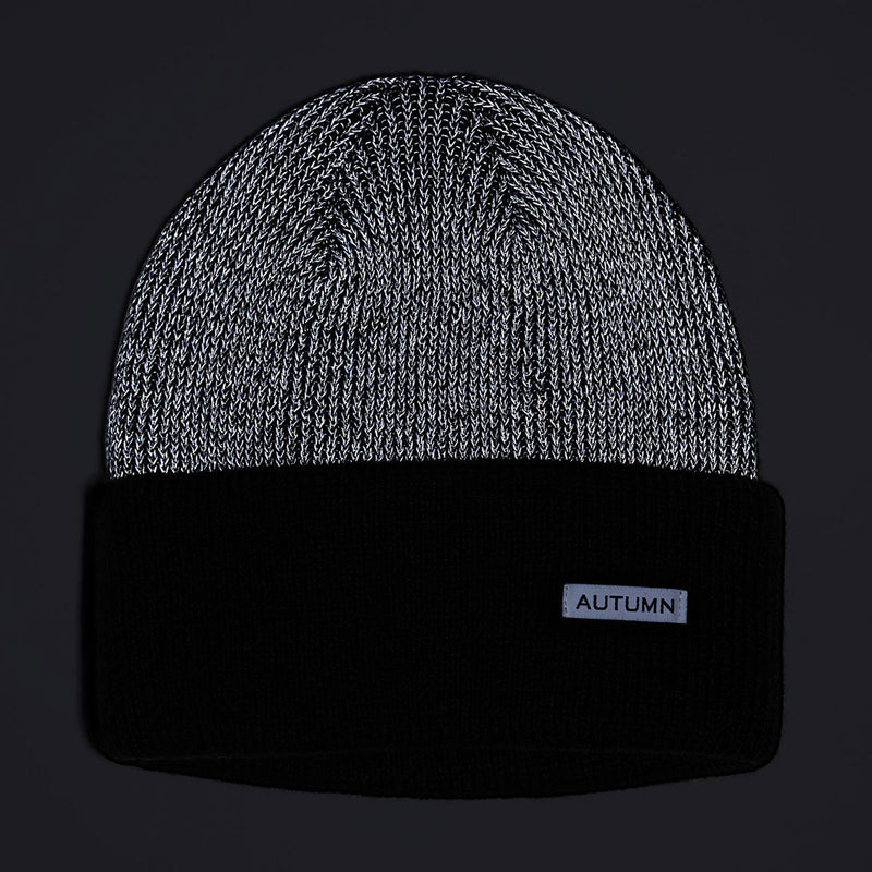 Autumn Reflect Beanie - Black